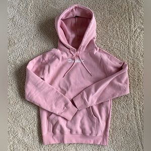 [Glossier] Pink Hoodie